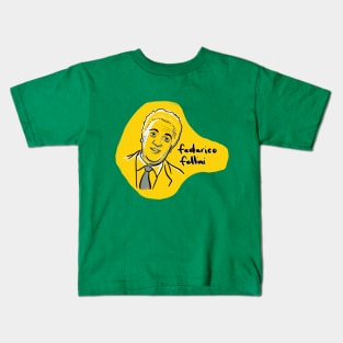 Federico Fellini Kids T-Shirt